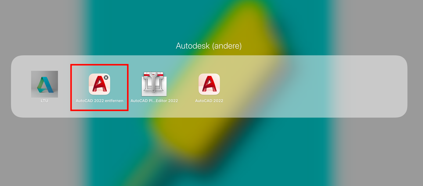 So können Sie autocad deinstallieren mac